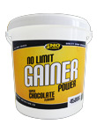 No Limit Gainer - čokoláda, 4500 g 