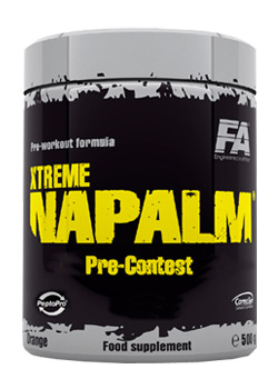 Xtreme Napalm Pre-Contest Pumped - mango - citron, 350 g 