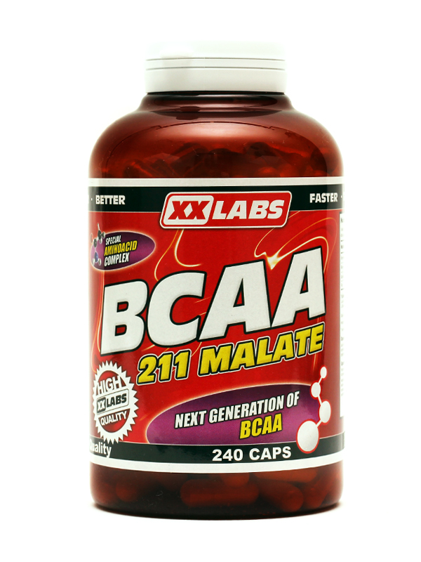 211 BCAA Malate - , 240 kapslí 
