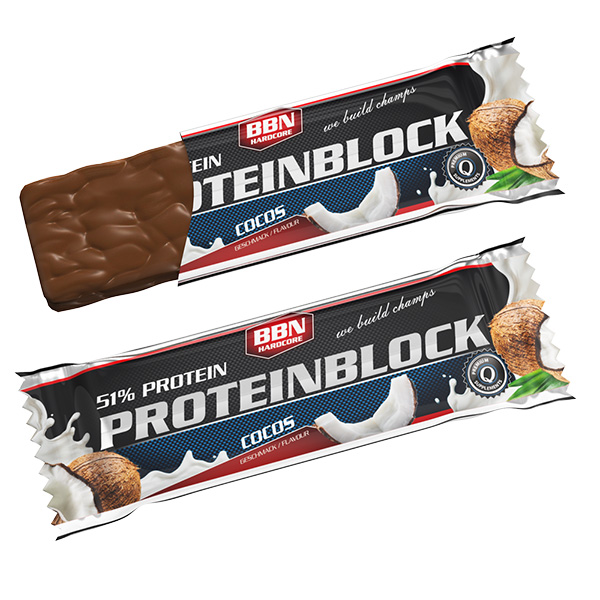 50% Protein Block - vanilka, 90g 