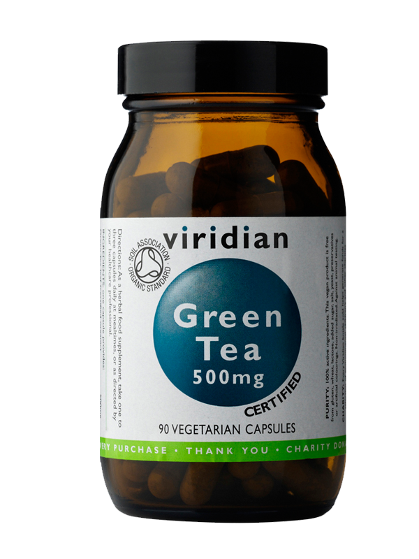 100% Organic Green Tea 90 kapslí - , 90 kapslí 