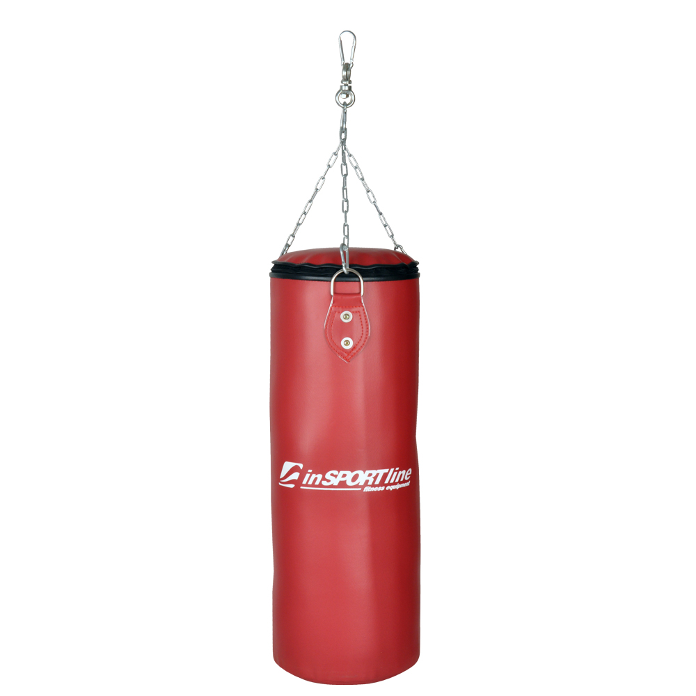 Dětský boxovací pytel inSPORTline - červená, 10 kg