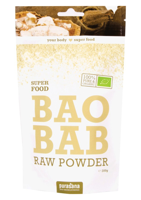 Baobab Powder BIO 200g - 200 g, 1 ks 