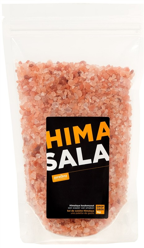 Himalájská sůl hrubá 1kg sáček - 1 ks, 1 kg 