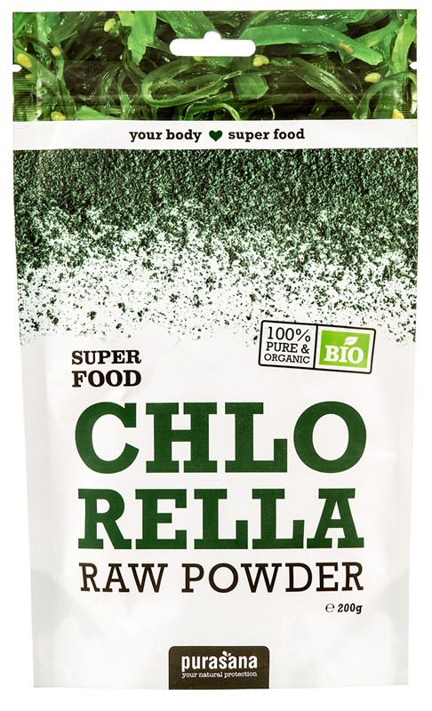 Chlorella Powder BIO 200g - 1 ks, 200 g 