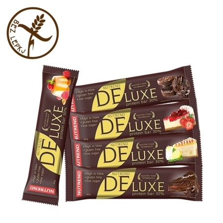 Deluxe Protein Bar - čokoládový sachr, 60 g 