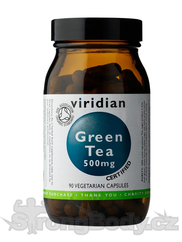 100% Organic Green Tea 90 kapsl