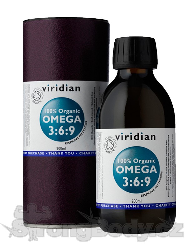 100% Organic Omega 3:6:9 Oil 200 ml