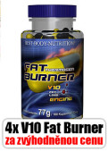 fat burner 4x V10 Fat Burner Thermogenic - zvhodnn cena
