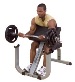 Posilovac stroje Posilova biceps Body-Solid Curl Bench